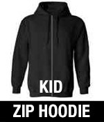3D Youth Zip Hoodie